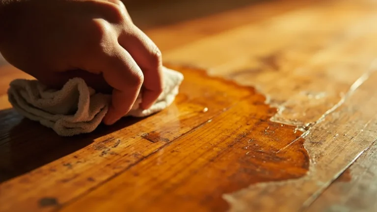 repairing scratched hardwood floors